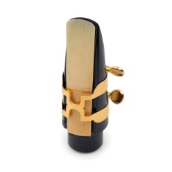 D'Addario Woodwinds HAS1G H-Ligature + kapsel Altsax, Gold