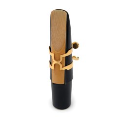 D'Addario Woodwinds HBS1G H-Ligature + kapsel Barytonsax, Gold