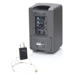 Samson XP106wDE b�rbart PA-system m/tr�dl�s headset-system