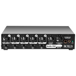 Rolls MX122 Professionel 5-kanals mini mixer