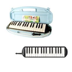 Suzuki Study 32 Sort Melodica/Melodion Alto inkl. kuffert, luftslange &amp; mundstykke (32 tangenter)