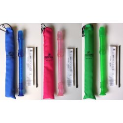 Suzuki SRE-80TP Sopran Blokfl�jte m/engelsk/barok greb (pink) inkl. stofpose,rensepind,fingerskema