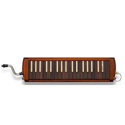 Suzuki W-37 Wooden Melodica inkl. taske, bl�ser�r &amp; 2 mundstykker (37 tangenter) 