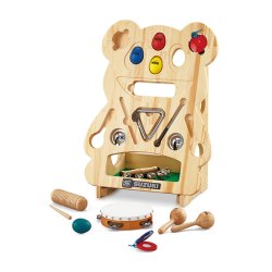 Suzuki NYR-03 Nakayoshi Sjov Rytme Panda m/tamburin, rytme�g, guiro, maracas, triangel, kastanetter