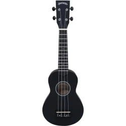 Santana U01 SBK Sopran Ukulele inkl. taske (satin sort)