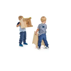 NINO Percussion NINOSET990GR Klassev�relse Stabelbar Cajon Gruppe Rytme S�t (til 6 b�rn + 1 voksen)