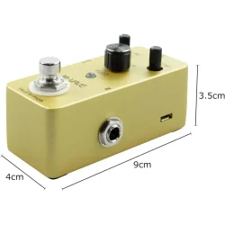 M-Vave FUZZ Guitarpedal/Effektpedal - Fuzz (Elektrisk Guitar)
