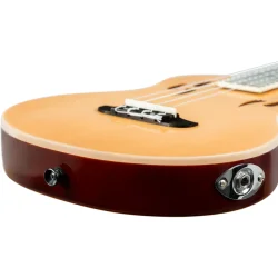 Ortega RTPS-U-NAT TourPlayer Serien Tenor Ukulele m/mikrofon inkl taske (Gloss Naturlig)