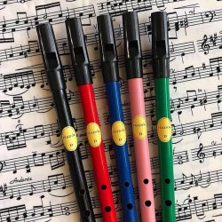 Feadog FW26 BLACK Fl�jte D Single - Sort