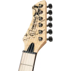 Ortega RTPG-LS2  TourPlayer Serien Nylonstrenget Guitar m/mikrofon, thin body &amp; slim neck inkl. taske (Bermuda)