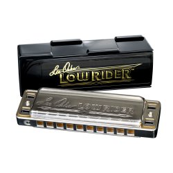 Lee Oskar 1975P-C Low Rider Mundharmlnika (C, Krom)