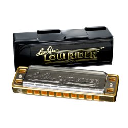 Lee Oskar 1975P-C  Low Rider Mundharmlnika (C, Guld)