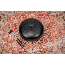 Meinl Sonic Energy STD1BK 12" Steel Tongue Drum (A-mol, sort) inkl. taske &amp; k�ller 