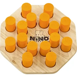 NINO Percussion NINO526 Shake'n Play Lydbaseret Huskespil (siam egetr�, plastik)
