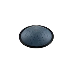 Meinl Sonic Energy CSTD2NB Kompakt Steel Tongue Drum (C-Moll, 8 Toner, 432 Hz, Marinebl�)