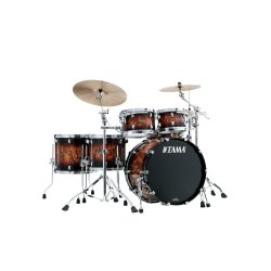 Tama WBS52RZS-MBR Starclassic Walnut/Birch 5-delt Trommes�t (stativ &amp; b�kken medf�lger ikke)