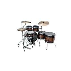 Tama WBS52RZS-MBR Starclassic Walnut/Birch 5-delt Trommes�t (stativ &amp; b�kken medf�lger ikke)