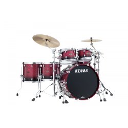 Tama WBS52RZS-MDR Starclassic Walnut/Birch 5-delt Trommes�t (stativ &amp; b�kken medf�lger ikke) 
