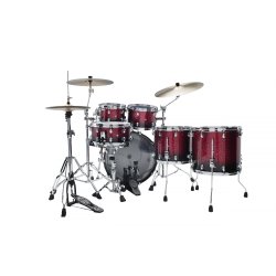 Tama WBS52RZS-MDR Starclassic Walnut/Birch 5-delt Trommes�t (stativ &amp; b�kken medf�lger ikke) 
