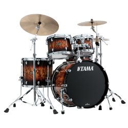 Tama WBS42S-MBR Starclassic Walnut/Birch 4-delt Trommes�t (stativ &amp; b�kken medf�lger ikke) 