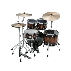 Tama WBS42S-MBR Starclassic Walnut/Birch 4-delt Trommes�t (stativ &amp; b�kken medf�lger ikke) 
