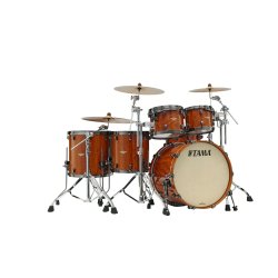 Tama BE52ZBAS-GAC Starclassic Limited Bubinga 5-delt Trommes�t (stativ &amp; b�kken medf�lger ikke) Gloss African Cherry