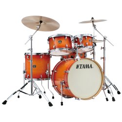 Tama CL50RS-TLB Superstar Classic 5-delt Trommes�t (stativ &amp; b�kken medf�lger ikke) 