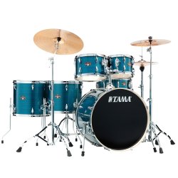 Tama IP62H6WC-HLB Imperialstar 6-delt Trommes�t inkl. stol, stativ &amp; b�kkener