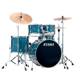 Tama IP52H6WC-HLB Imperialstar 5-delt Trommes�t inkl. stol, stativ &amp; b�kkener