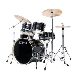 Tama IP50H6WC-HBK Imperialstar 5-delt Trommes�t inkl. stol, stativ &amp; b�kkener