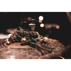 Meinl Percussion MABS Ajuch Bells/Klokker - Small - (Brown &amp; Turquoise)