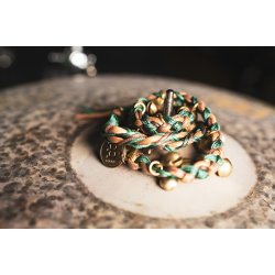 Meinl Percussion MABS Ajuch Bells/Klokker - Small - (Brown &amp; Turquoise)