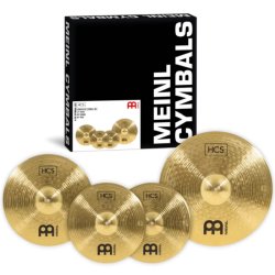 Meinl Cymbals HCS141620 HCS Complete Cymbal Set (14''HH, 16"C &amp; 20''R) Komplet B�kkens�t 