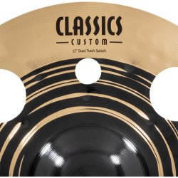 Meinl Cymbals CC12DUTRS 12" Classics Custom Dual Trash Splash