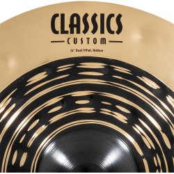 Meinl Cymbals CC14DUH 14" Classics Custom Dual Hihat