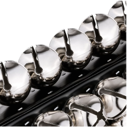 Meinl Percussion SLB36 Sleigh Bell/Bj�lder m/dobbelt h�ndtag (36 st�l bj�lder) 