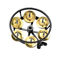 Meinl Percussion THH1B-BK hi-hat tamburin 