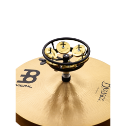 Meinl Percussion THH1B-BK hi-hat tamburin 