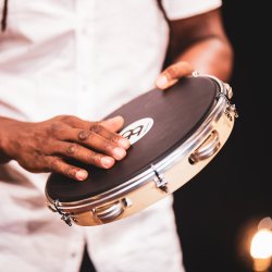 Meinl Percussion PAS10PW-NH Shaker Pandeiro 10''. Napa head