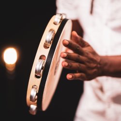 Meinl Percussion PAS10PW-NH Shaker Pandeiro 10''. Napa head