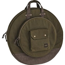 Meinl Percussion MWC22GR Waxed Canvas 22" Cymbal Bag, Forest Green