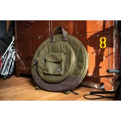 Meinl Percussion MWC22GR Waxed Canvas 22" Cymbal Bag, Forest Green