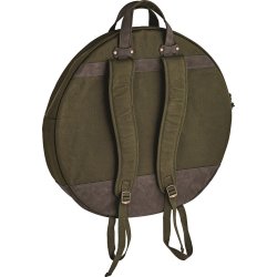 Meinl Percussion MWC22GR Waxed Canvas 22" Cymbal Bag, Forest Green