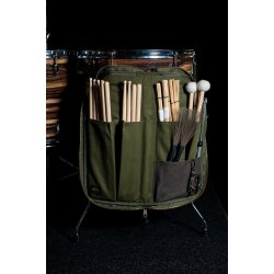 Meinl Percussion MWSGR voksbehandlet kanvas trommestik -og tilbeh�rs taske