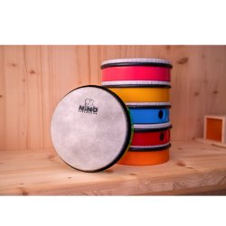 NINO Percussion NINOSET45 8" H�ndtromme Rytme S�t (til 6 b�rn) inkl. taske 