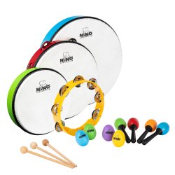 NINO Percussion NINOSET9 12-delt B�rns Blandet Rytme S�t 