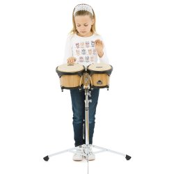 Nino Wood Bongo, Natural/Black