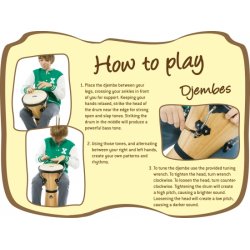 Nino Wood djembe 10''