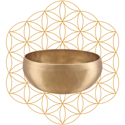 Meinl Sonic Energy SB-S-FOL-1000 Synthesis Series Singing Bowl, Flower Of Life