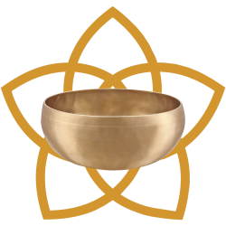 Meinl Sonic Energy SB-S-VF-1000 Synthesis Series Singing Bowl, Venus Flower